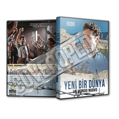 Yeni Bir Dünya - Un mondo nuovo - 2014 Türkçe Dvd Cover Tasarımı